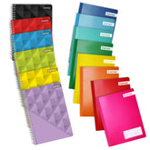 Kit Esencial Unicolor Ferrini- Cuaderno Doble Argolla Profesional y Cuaderno Cosido Profesional