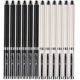 12pcs Deli Bolígrafo de Gel Retráctil Negro de 0.7mm| DELI , bolígrafo de gel con escritura suave y agarre cómodo, puede escribir hasta 300 metros, bolígrafo de gel para oficina, conferencias y firma