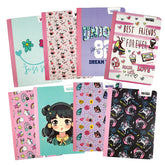 Cuaderno Cosido College Libreta Composition Wiwi 100h - 8 pack
