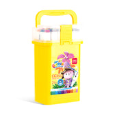 Plumones Deli Lavables 24 Piezas Doble Punta Cincel y Redonda