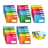 Caja 30 piezas Cuaderno Cosido Italiano Ferrini 100h