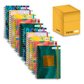 Cuaderno Multipropósito A5 |FERRINI Doble Aro| Unicolor | Libreta 120 Hojas| 20 Piezas| Espiral|
Estilo Vintage |Lugares de Interés de la Ciudad, Perfecto para la Escuela, Diario o Planificación Financiera, Gran Idea de Regalo, Cuaderno de Diario | Cuaderno Vintage | Cubierta Dura| Ideal para útiles escolares| Cuaderno profesional para escuela- para primaria y secundaria| Ideal como agenda
Libreta tipo agenda | Stikers