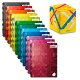 Cuaderno Profesional FERRINI Doble Aro| Unicolor | Libreta 150 Hojas| 48 Piezas| Espiral|
Estilo Vintage |Lugares de Interés de la Ciudad, Perfecto para la Escuela, Diario o Planificación Financiera, Gran Idea de Regalo, Cuaderno de Diario | Cuaderno Vintage | Cubierta Duradera| Ideal para útiles escolares| Cuaderno profesional para escuela- para primaria y secundaria