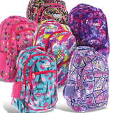 Caja Mochila Escolar Genial Diseños 18" Femenino y Masculino 6 Piezas