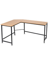 Escritorio de computadora, Escritorio de esquina en forma de L Para Oficina 120 x 150 x 75 cm, Escritorio de juegos, Escritorio de esquina con 2 estantes, Adecuado para estudio en casa, oficina, sala de juego multifuncional| FERRINI