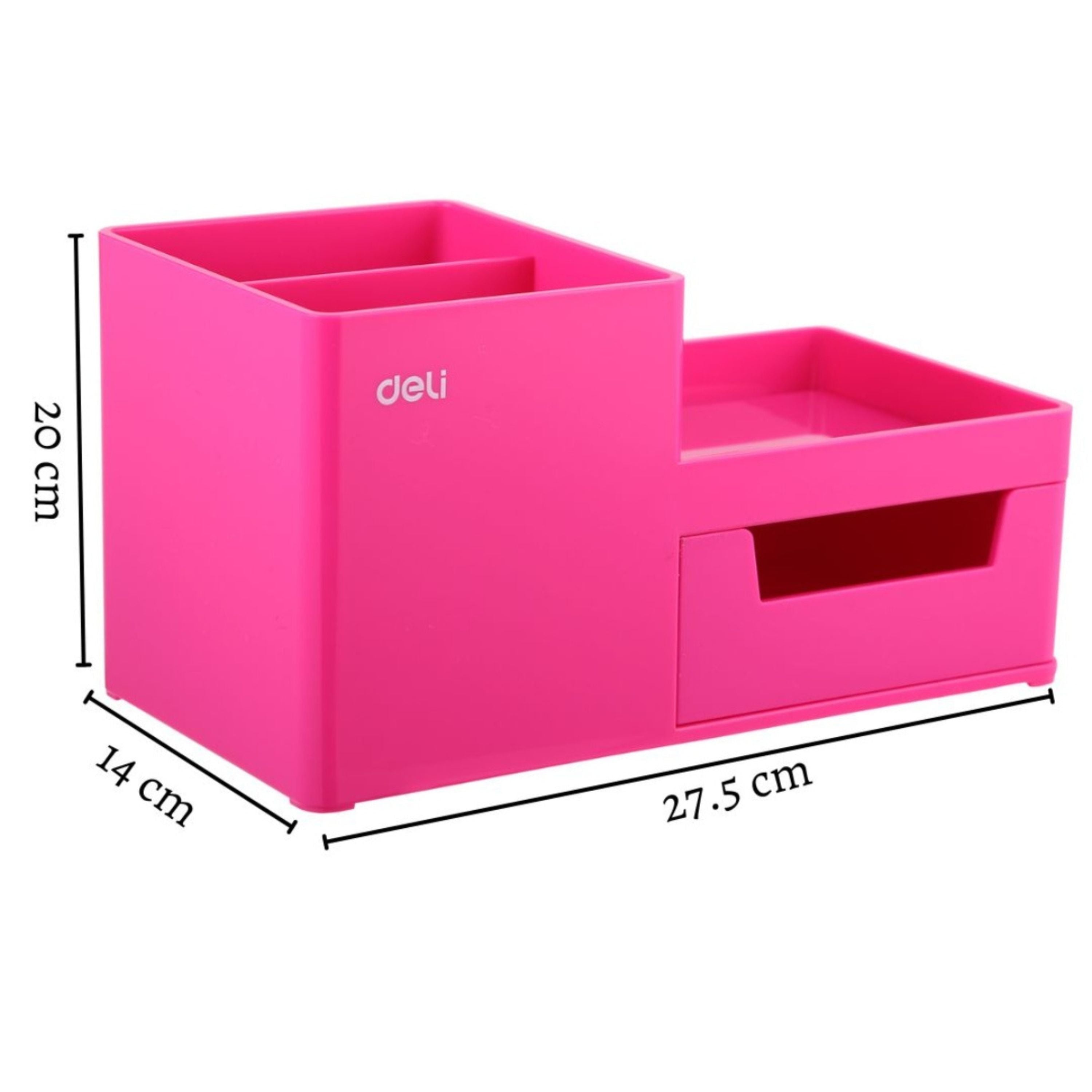 Juego de organizadores y accesorios de escritorio, regalos para compañeros de trabajo, los suministros de oficina incluyen engrapadora, grapas, para el hogar y la escuela| DELI 