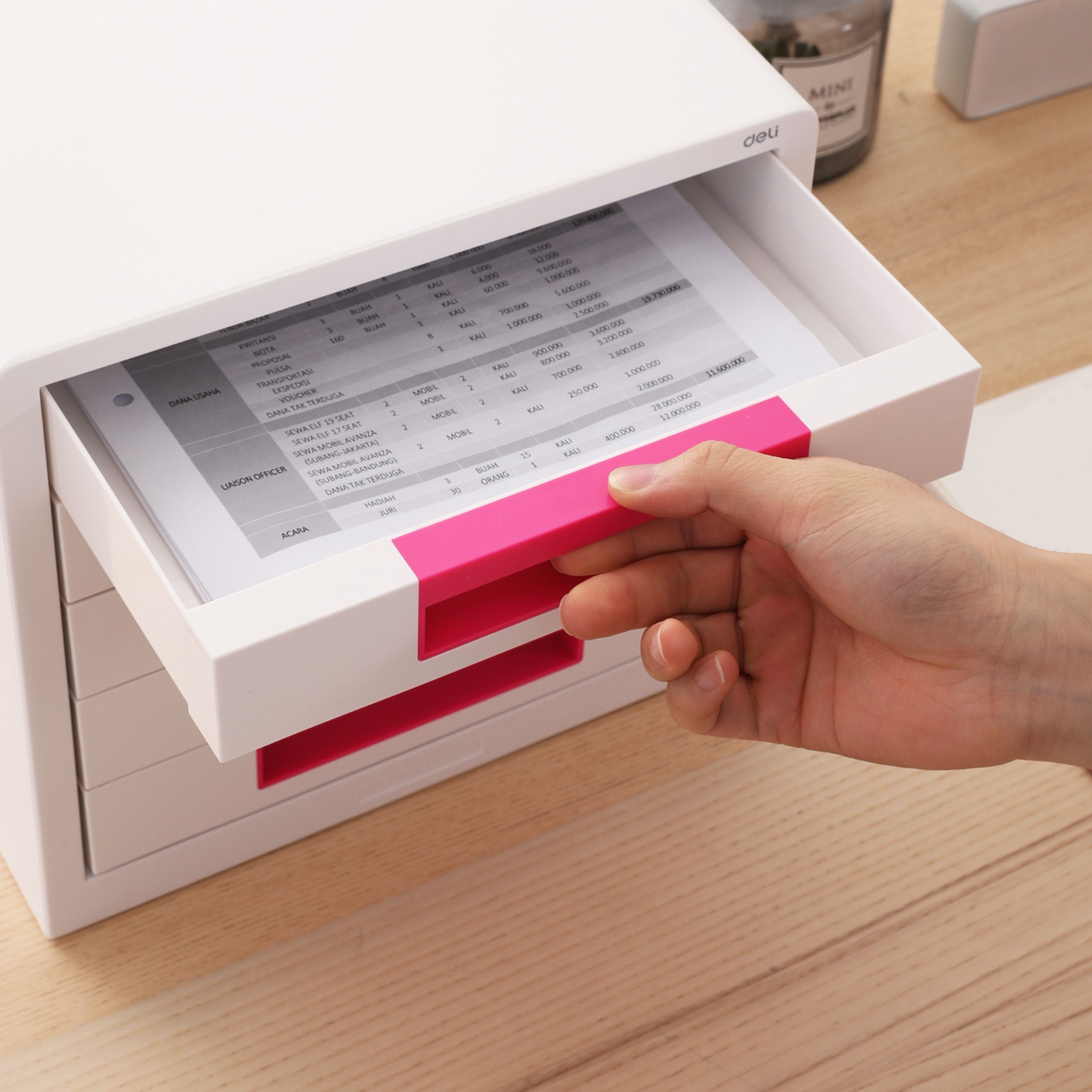 Juego de organizadores y accesorios de escritorio , regalos para compañeros de trabajo, los suministros de oficina incluyen engrapadora , grapas, para el hogar y la escuela| DELI 