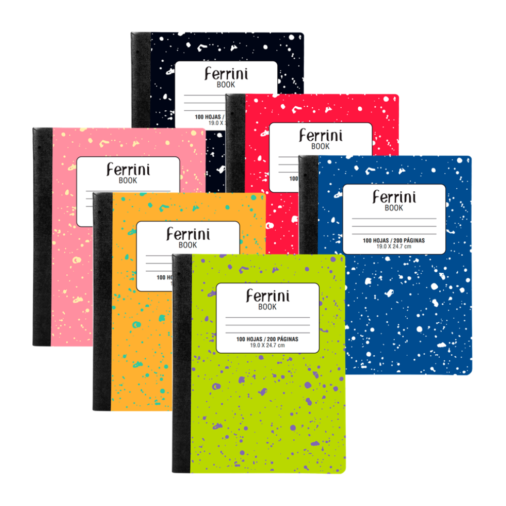 Ferrini Cuadernos Cosidos College Ferrini Composition 100h - Caja 20 piezas ...