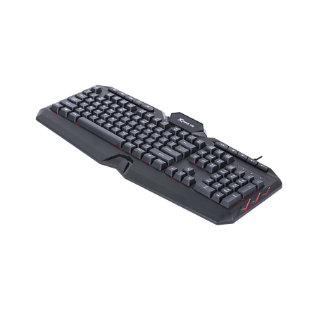 Teclado Gamer X-Trike Me PC RDGB de Membrana KB-302| 7 colores | 114 Teclas | Teclado de Juego con Retroiluminación USB para PC, Portátil y Oficina 
Teclado Gamer con luces cambiantes