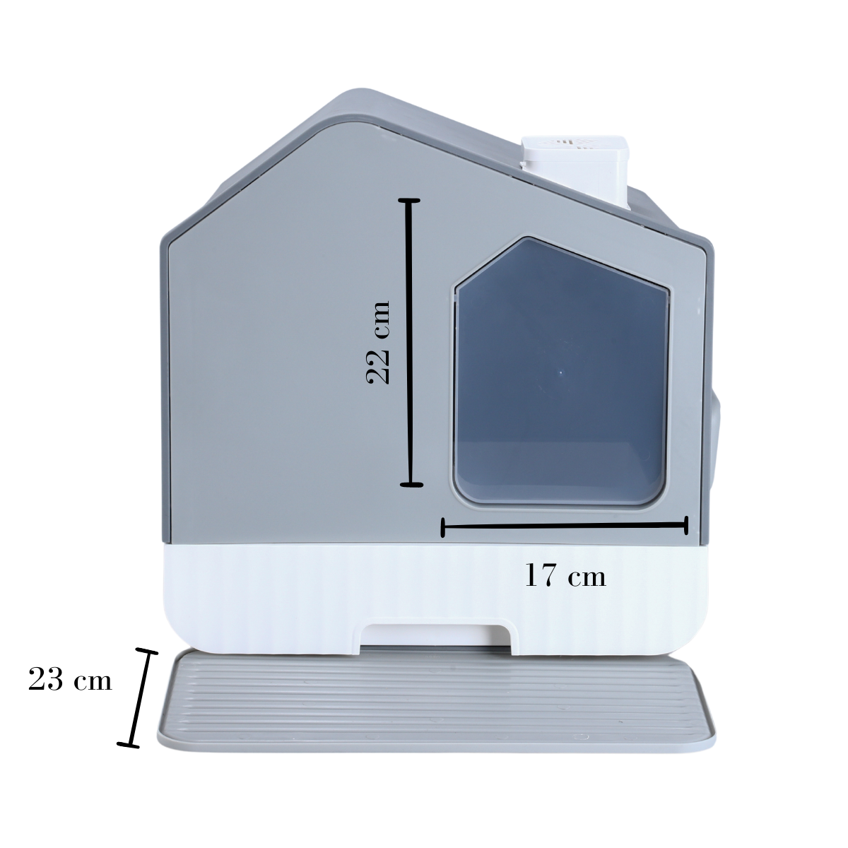 Arenero Para Gatos Cerrado Estilo Casa| Arenero para Gatos de Alta Calidad | 

- Diseño Moderno y Funcional: Ideal para Uso en Interiores
- Confort y Higiene: Sistema de Filtración de Olores
- Fácil de Limpiar y Mantener
- Disponible en Varios Tamaños y Colores
- Perfecto para Gatos de Todas las Razas y Tamaños
- El Mejor Arenero para Gatos a un Precio Accesible