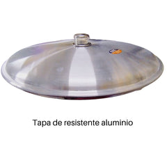 Caldera Sarten de arroz y sartén multifuncionales de hierro fundido no adhesivo de  - Olla de sopa duradera para cocina con tapa y asa, ideal para uso doméstico y restaurante, compatible con estufa universal.