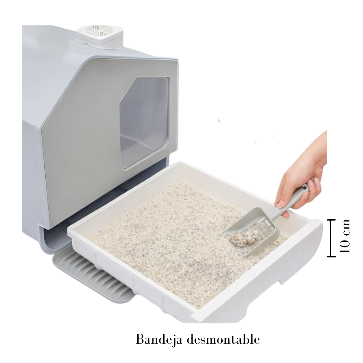 Arenero Para Gatos Cerrado Estilo Casa| Arenero para Gatos de Alta Calidad | 

- Diseño Moderno y Funcional: Ideal para Uso en Interiores
- Confort y Higiene: Sistema de Filtración de Olores
- Fácil de Limpiar y Mantener
- Disponible en Varios Tamaños y Colores
- Perfecto para Gatos de Todas las Razas y Tamaños
- El Mejor Arenero para Gatos a un Precio Accesible