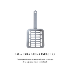 Arenero Para Gatos Cerrado Estilo Casa| Arenero para Gatos de Alta Calidad | 

- Diseño Moderno y Funcional: Ideal para Uso en Interiores
- Confort y Higiene: Sistema de Filtración de Olores
- Fácil de Limpiar y Mantener
- Disponible en Varios Tamaños y Colores
- Perfecto para Gatos de Todas las Razas y Tamaños
- El Mejor Arenero para Gatos a un Precio Accesible