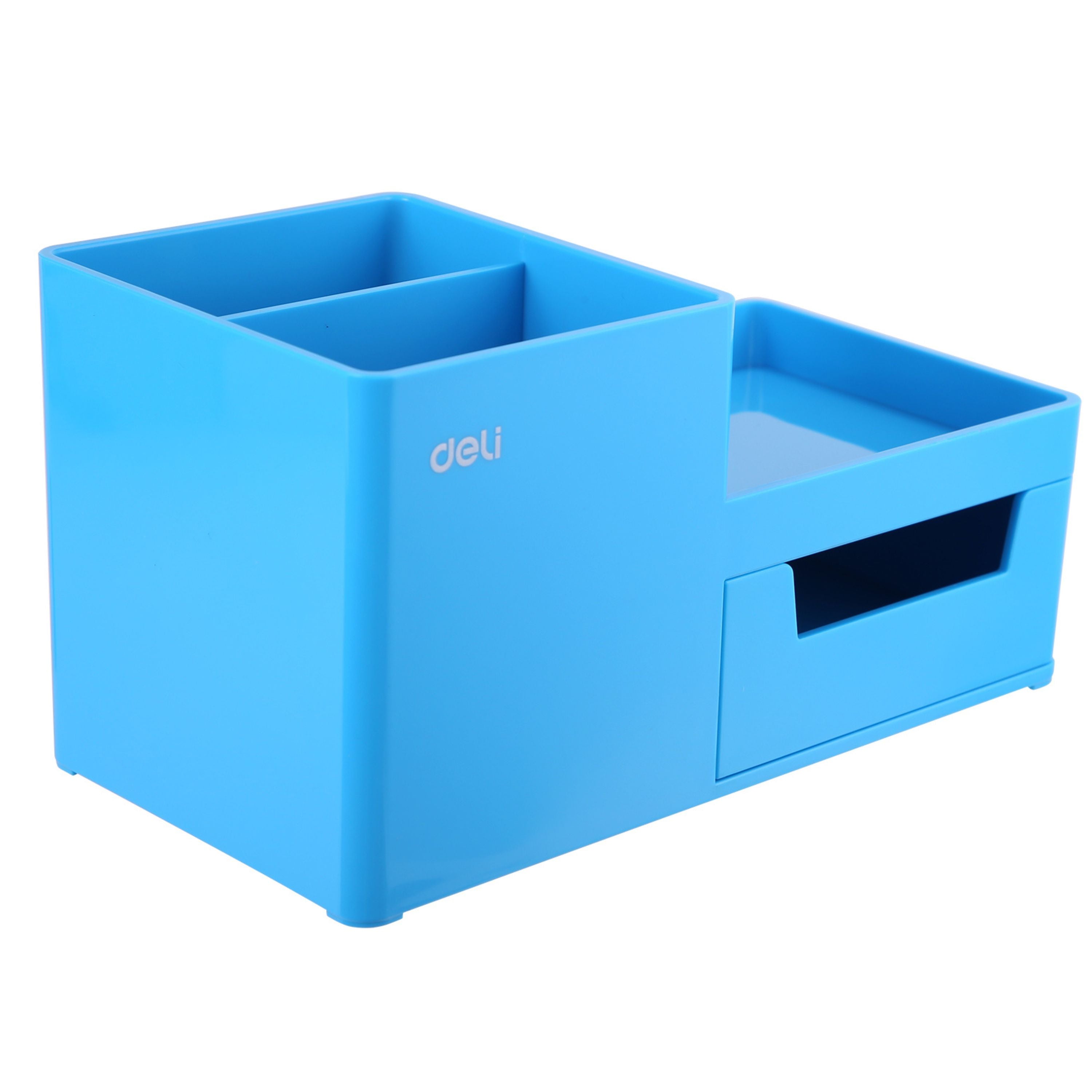 Juego de organizadores y accesorios de escritorio, regalos para compañeros de trabajo, los suministros de oficina incluyen engrapadora, grapas, para el hogar y la escuela| DELI 