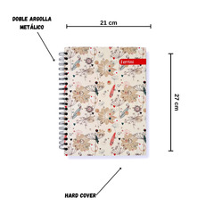 Libreta Profesional Pasta Dura 10 Materias Ferrini 200 Hojas