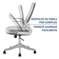 Silla Ejecutiva Ergonómica De Oficina Deli Escritorio 91106