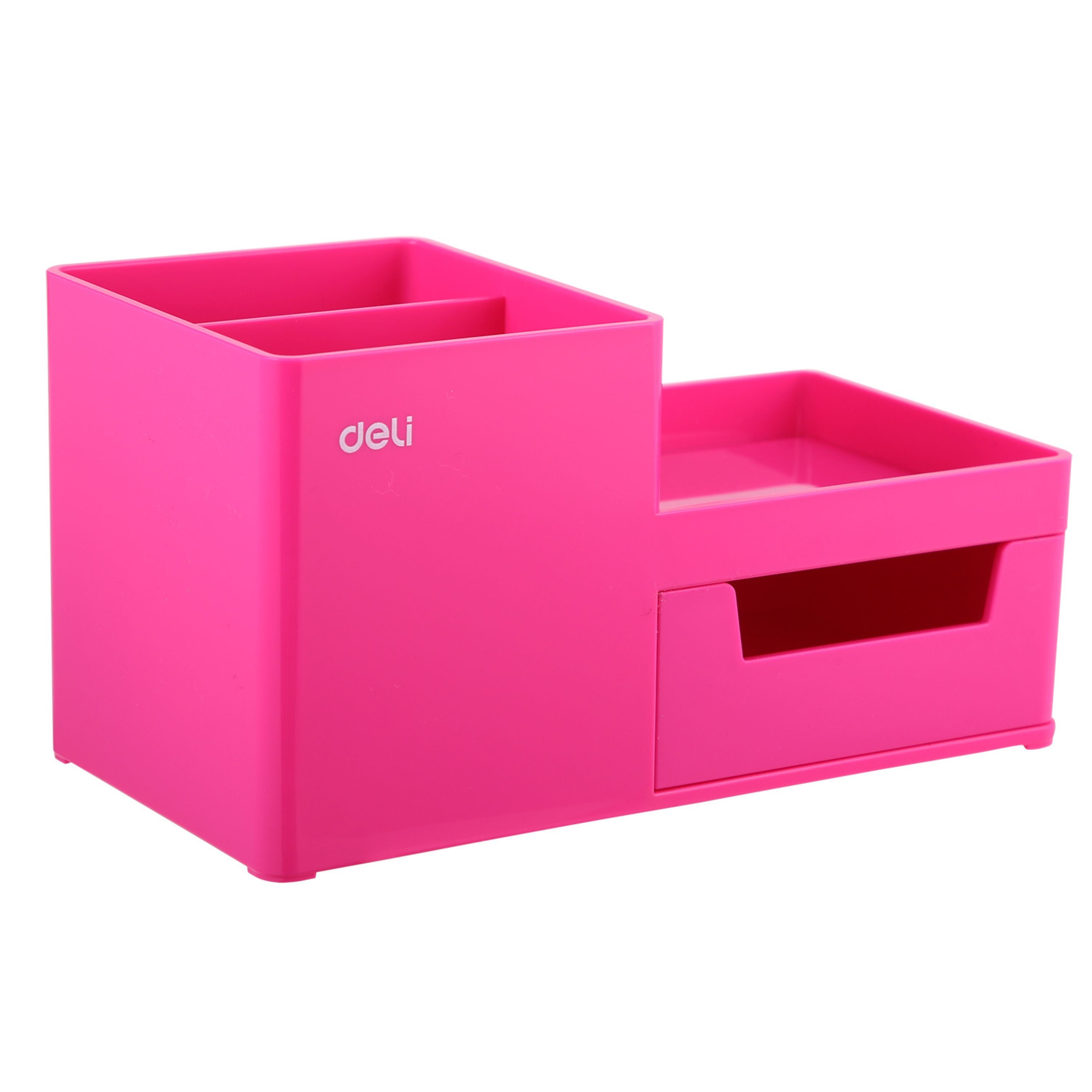 Juego de organizadores y accesorios de escritorio, regalos para compañeros de trabajo, los suministros de oficina incluyen engrapadora, grapas, para el hogar y la escuela| DELI 