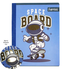 Cuaderno Cosido College Libreta Composition Foil Ferrini 6 pack