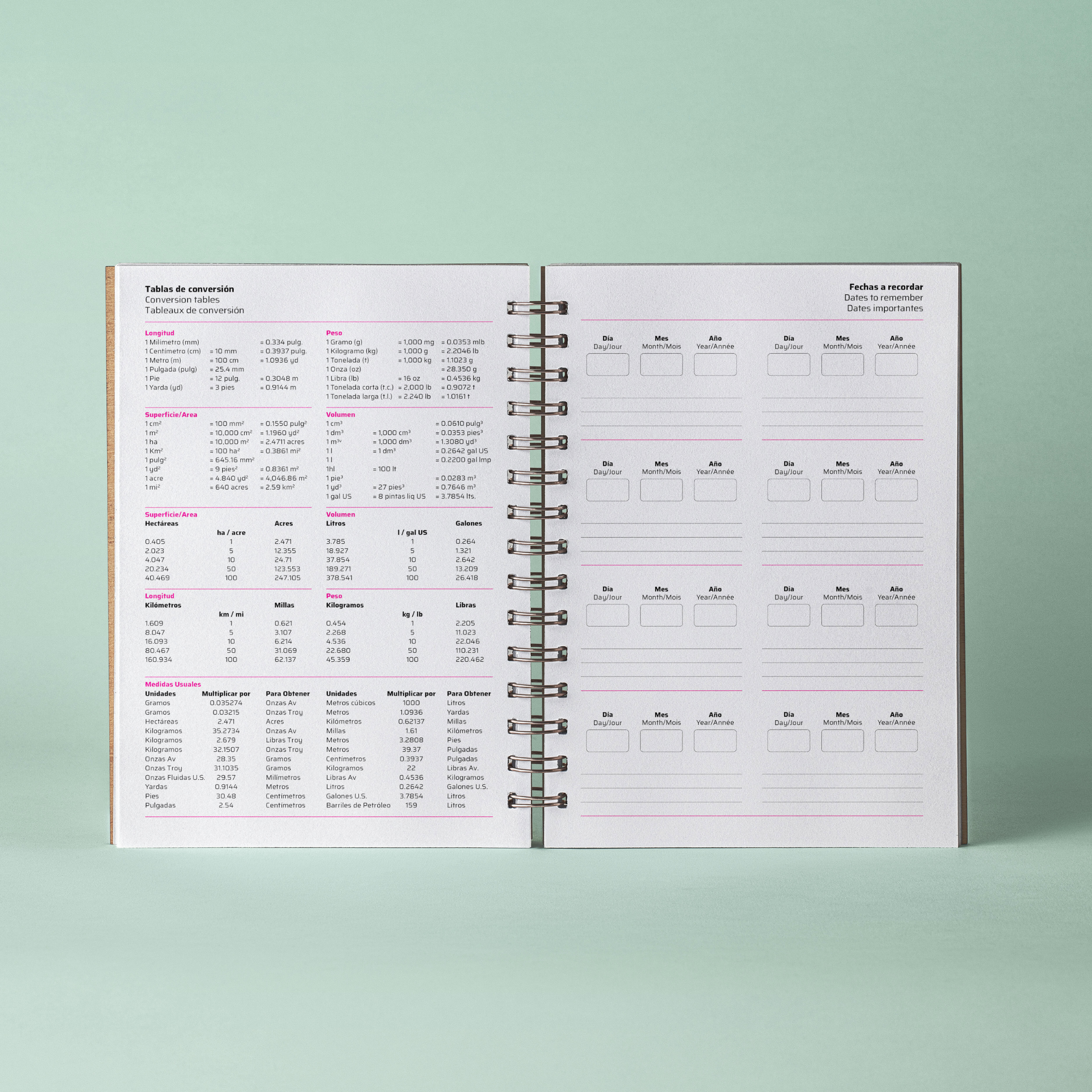 Libreta tipo BloccoGiovanne| Agenda Premium Pasta Dura tipo italiana | 
FERRINI
Cuaderno de doble espiral, Diario con línea universitaria, Diario de tapa dura, Adecuado para el trabajo, la escuela, la oficina, viajes, Es la primera opción para regalos para familiares y amigos, 120 hojas
agenda ejecutiva para oficina o escuela