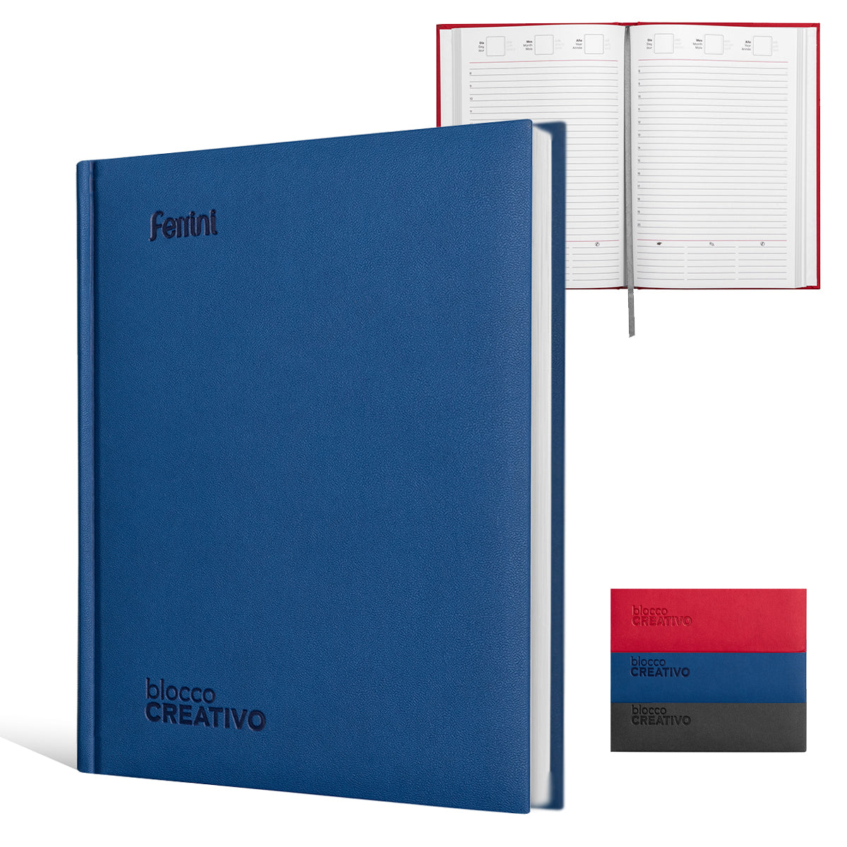 Libreta Ejecutiva Premium Empastada Blocco Creativo