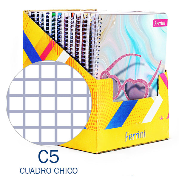 Caja 24 Piezas Espiral Europeo A4 100h