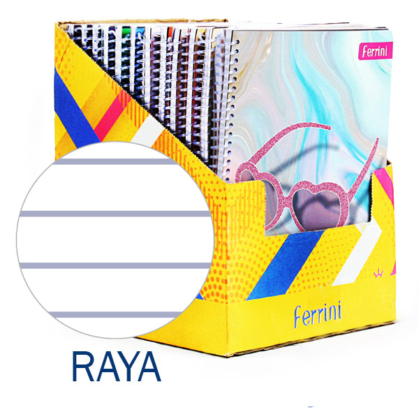 Caja 24 Piezas Espiral Europeo A4 100h