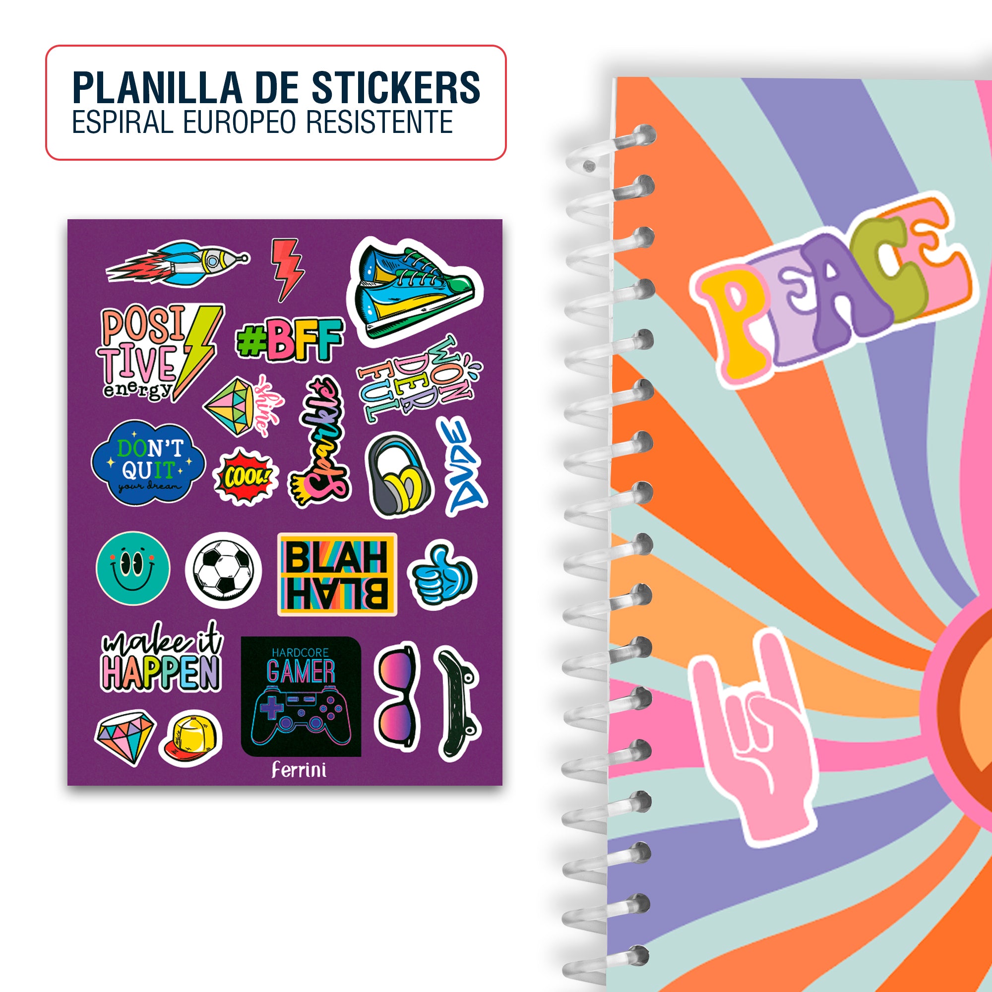 Cuaderno FERRINI A4| Libreta 100 Hojas| 6 Piezas| Espiral| Europeo 

Estilo Vintage cLugares de Interés de la Ciudad, Perfecto para la Escuela, Diario o Planificación Financiera, Gran Idea de Regalo, Cuaderno de Diario | Cuaderno Vintage | Cubierta Duradera