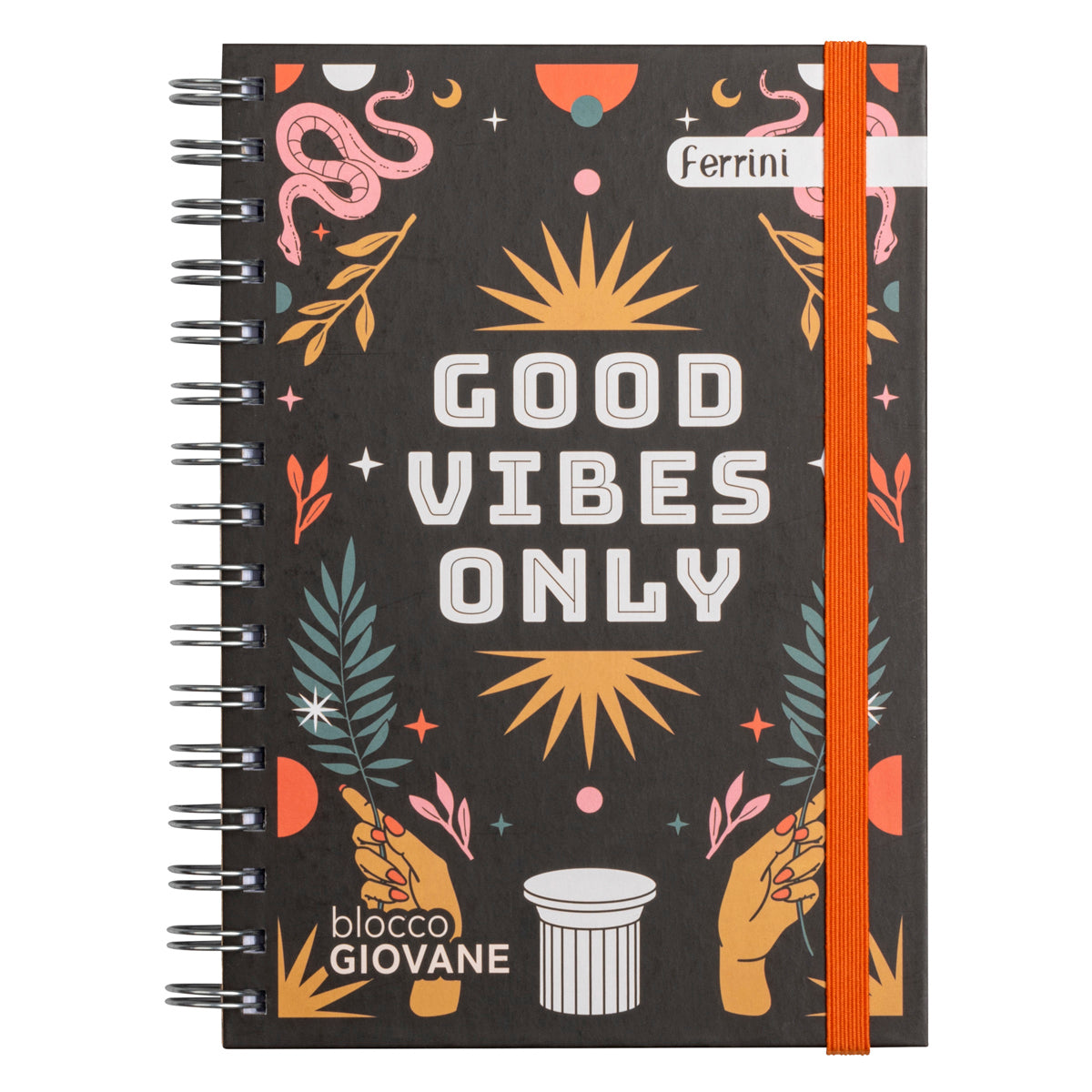 Libreta tipo BloccoGiovanne| Agenda Premium Pasta Dura tipo italiana | 
FERRINI
Cuaderno de doble espiral, Diario con línea universitaria, Diario de tapa dura, Adecuado para el trabajo, la escuela, la oficina, viajes, Es la primera opción para regalos para familiares y amigos, 120 hojas
agenda ejecutiva para oficina o escuela