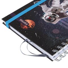 Libreta tipo BloccoGiovanne| Agenda Premium Pasta Dura tipo italiana | 
FERRINI
Cuaderno de doble espiral, Diario con línea universitaria, Diario de tapa dura, Adecuado para el trabajo, la escuela, la oficina, viajes, Es la primera opción para regalos para familiares y amigos, 120 hojas