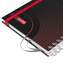 Libreta tipo BloccoGiovanne| Agenda Premium Pasta Dura tipo italiana | 
FERRINI
Cuaderno de doble espiral, Diario con línea universitaria, Diario de tapa dura, Adecuado para el trabajo, la escuela, la oficina, viajes, Es la primera opción para regalos para familiares y amigos, 120 hojas