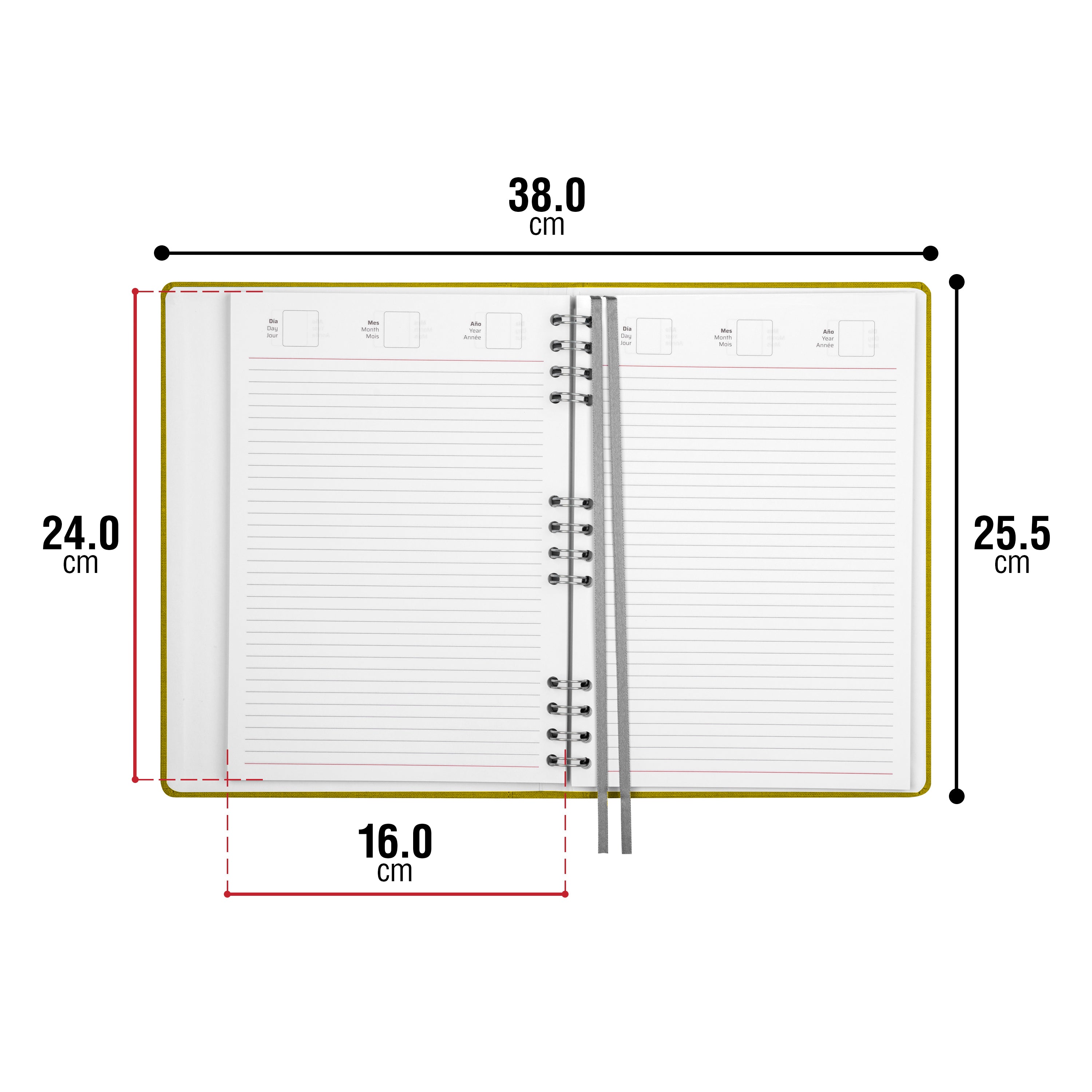 Libreta Ejecutiva Curpiel Blocco Dinámico