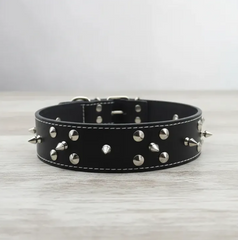 Collar Para Perro Grande Picos De Metal Duke´s