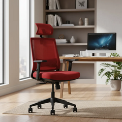 Silla Ejecutiva Ferrini GK3-BH Ergonómica Reclinable con Apoyabrazos Ajustables