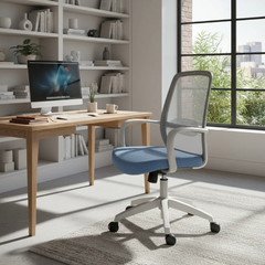 Silla Ergonómica de Oficina Deli Secretarial Giratoria