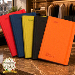 Libreta Planeador Ejecutivo Italiano Curpiel Blocco Dinámico Sin Fechado 5 PACK