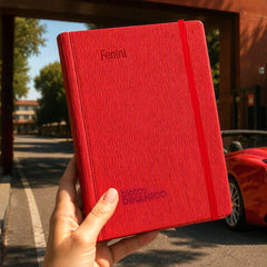Libreta Planeador Ejecutivo Italiano Curpiel Blocco Dinámico Sin Fechado
