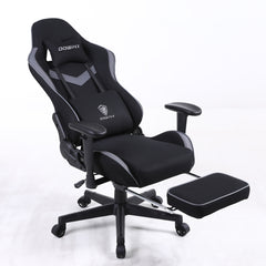 Silla de Oficina Gamer Ergonómica con Masajeador | DOWINX| Mejorada para Juegos - Apoyabrazos Ajustables con Reposapiés, Confort y Soporte Perfectos - Regalo Ideal para jóvenes, niños y adultos y Acción de Gracias - Disponible en Varios Colores