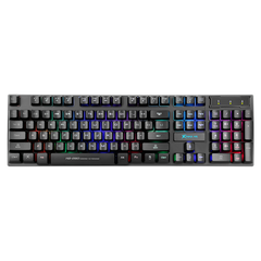 Teclado Gamer X-Trike Me| PC RDGB de Membrana | 7 colores | 114 Teclas | Teclado de Juego con Retroiluminación USB para PC, Portátil y Oficina 