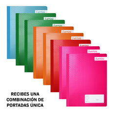Cuadernos Cosidos Profesional Ferrini 100h 8 Pack Basic RAYA