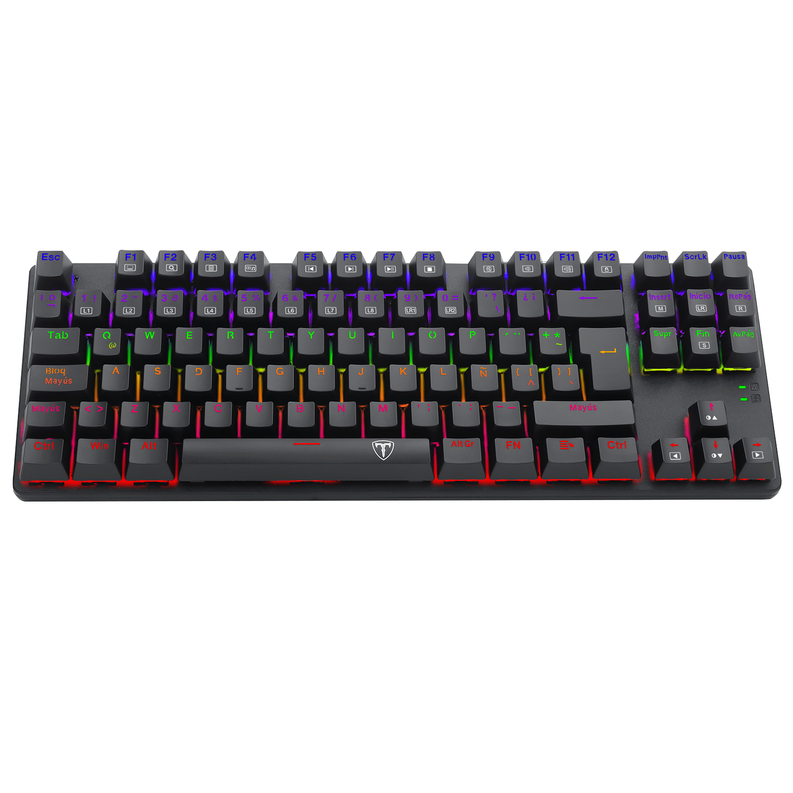 Teclado Gamer T- Dagger PC RDGB de Membrana KB-302 | 114 Teclas | Teclado de Juego con Retroiluminación USB para PC, 
Teclado gamer mecánico retroiluminado RGB Tipo Asus
Teclado gamer económico de alta calidad
Teclado gamer ergonómico con teclas programables tipo Logitech
Teclado gamer con retroiluminación personalizable tipo Logitech
Teclado gamer compacto y portátil
Teclado Mecánico RGB Compatible con Logitech
Teclado Mecánico Gamer para Juegos 
Teclado RGB Gamer p/Portatil/Window/Mac 
Luces Rainbow