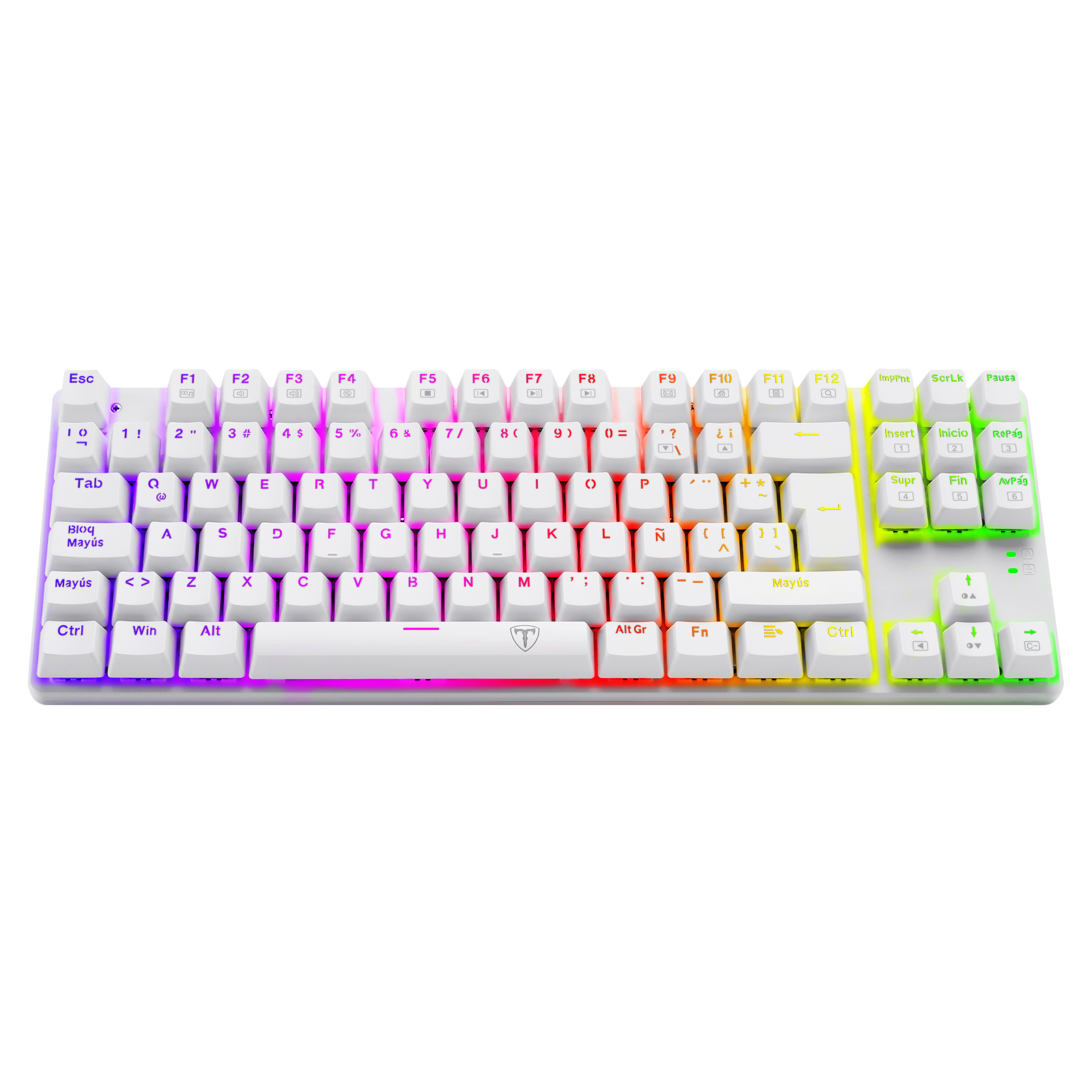 Teclado Gamer T- Dagger PC RDGB de Membrana KB-302 | 114 Teclas | Teclado de Juego con Retroiluminación USB para PC, 
Teclado gamer mecánico retroiluminado RGB Tipo Asus
Teclado gamer económico de alta calidad
Teclado gamer ergonómico con teclas programables tipo Logitech
Teclado gamer con retroiluminación personalizable tipo Logitech
Teclado gamer compacto y portátil
Teclado Mecánico RGB Compatible con Logitech
Teclado Mecánico Gamer para Juegos 
Teclado RGB Gamer p/Portatil/Window/Mac 
Luces Rainbow
