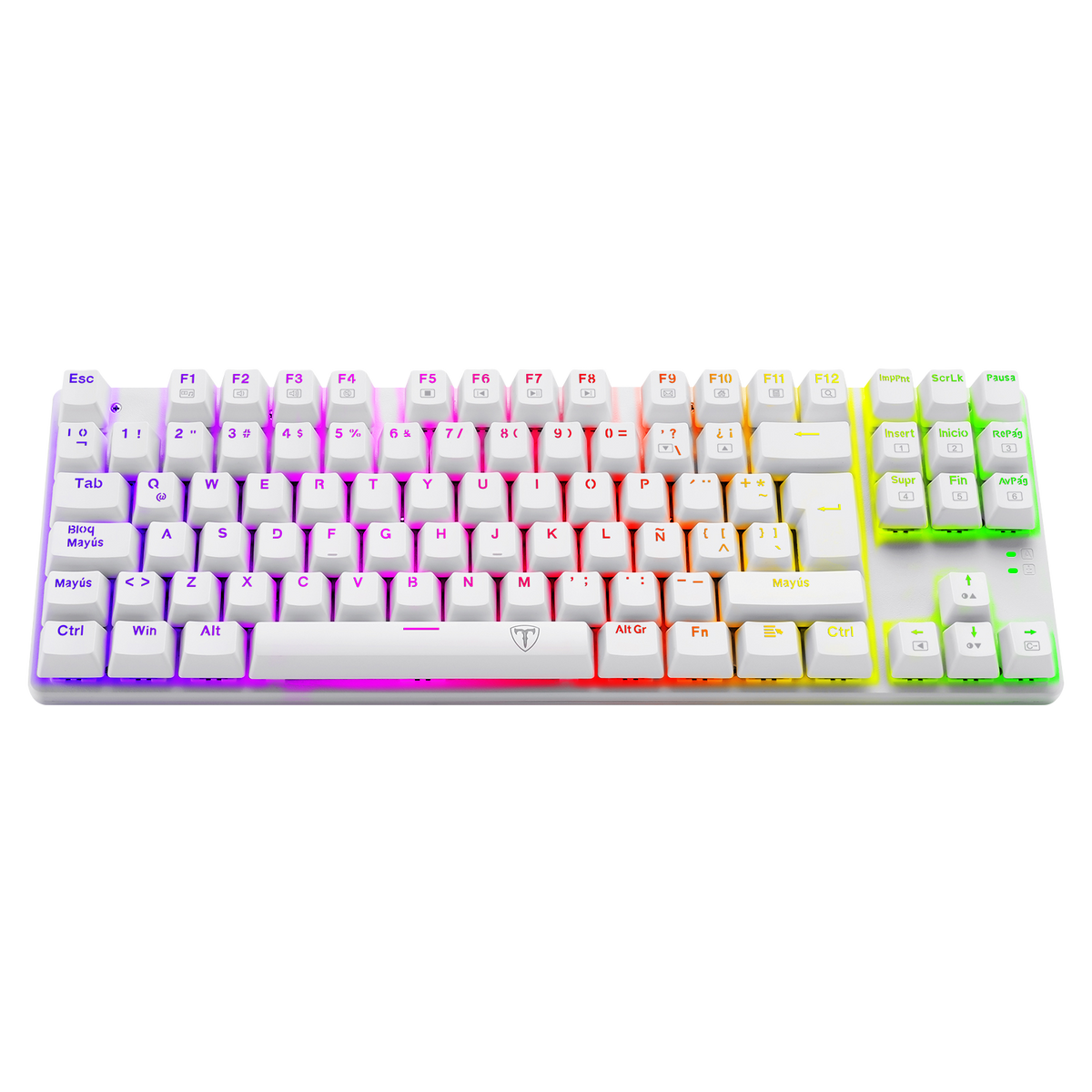 Teclado Gamer T- Dagger PC RDGB de Membrana KB-302 | 114 Teclas | Teclado de Juego con Retroiluminación USB para PC, 
Teclado gamer mecánico retroiluminado RGB Tipo Asus
Teclado gamer económico de alta calidad
Teclado gamer ergonómico con teclas programables tipo Logitech
Teclado gamer con retroiluminación personalizable tipo Logitech
Teclado gamer compacto y portátil
Teclado Mecánico RGB Compatible con Logitech
Teclado Mecánico Gamer para Juegos 
Teclado RGB Gamer p/Portatil/Window/Mac 
Luces Rainbow