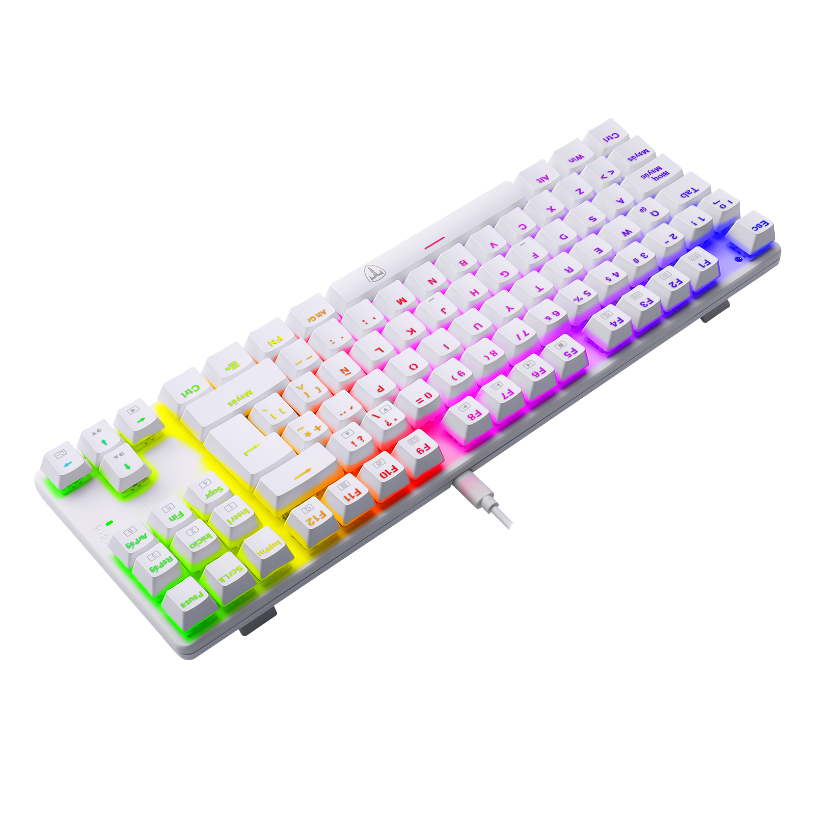 Teclado Gamer T- Dagger PC RDGB de Membrana KB-302 | 114 Teclas | Teclado de Juego con Retroiluminación USB para PC, 
Teclado gamer mecánico retroiluminado RGB Tipo Asus
Teclado gamer económico de alta calidad
Teclado gamer ergonómico con teclas programables tipo Logitech
Teclado gamer con retroiluminación personalizable tipo Logitech
Teclado gamer compacto y portátil
Teclado Mecánico RGB Compatible con Logitech
Teclado Mecánico Gamer para Juegos 
Teclado RGB Gamer p/Portatil/Window/Mac 
Luces Rainbow