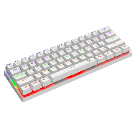 Teclado T-Dagger
Teclado de juegos RGB T-Dagger
Conjunto con cable USB de 104 teclas con luces LED, compatible con PC, Mac, PS4, Xbox One. No requiere batería, diseño ergonómico para accesorios de juegos de PC.

Teclado de juegos RGB T-Dagger con cable USB y luces LED

Título del Producto: Teclado económico gamer ESFLO
Con luces LED que cambian, ideal para juegos de PC.

Teclado gamer económico ESFLO con luces LED cambiantes
